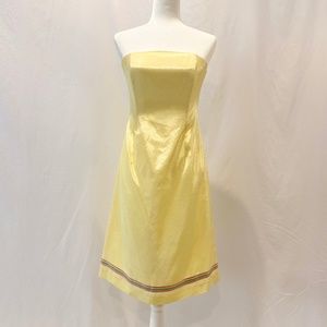 NWT Vanessa Fox Strapless Dress